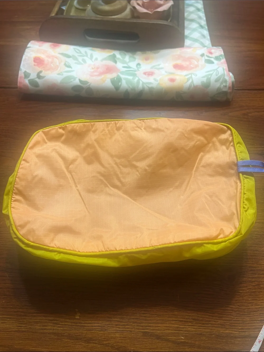 BAGGU packing cube Yellow Blue Peach Travel Organizer Pouch
